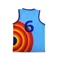 Movie Space Jam 2 Kids Jersey Vest Shirt Shorts Cosplay James Tune Squad Suit Summer Boys Girls Fashion Sportswear Clothes Y0913281j