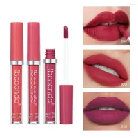 Lip Gloss 12 Color Matte Velvet Waterproof Long-lasting Liquid Lipstick Cosmetic Beauty Keep 24 Hours Moist Makeup