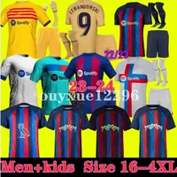 Size 16-4XL Camisetas de football MEMPHIS Kun Aguero Barcelona soccer jerseys BARCA FC 21 22 ANSU FATI 2021 2022 ANSU FATI GRIEZMANN F.DE JONG DEST PE