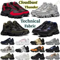 Designe Platform Shoes Mens Cloudbust Thunder Diseñador de lujo de lujo Suelle de goma de goma de gran tamaño