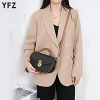 Evening Bags YFZ Purses Satchel Handbags For Women Shoulder Small Tote Wallets Crossbody Bag Leather