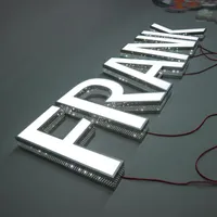 Party Decoration Shop Name 3d Led Letters Store Signboard Outdoor Advertising Company Illuminated Custom