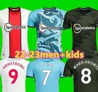 Southampton voetbaltruien Ward-Prowse 2022 2023 Djenepo Armstrong voetbalshirt Set Long Adams Romeu Vestergaard Mannen kinderen