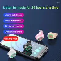 Wireless Headphone Invisible Bluetooth Earphone Mini Single In Ear Earbuds With Mic 18D Sound Quality Headset 12H Music Time