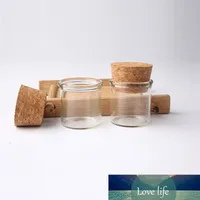 Wholesale 5G Small Glass Bottles With Corks Stoppers 5ml High Quality Glassware Glas Jar Mini Test Tube