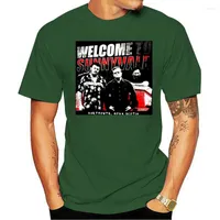 Men's T Shirts Parque De Reboque Meninos Bem-vindo Ao Sunnyvale Preto Cores Diferentes Alta Qualidade 2023 T-shirt