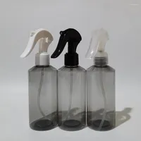 Storage Bottles 20pcs 200ml Empty Plastic Bottle Mist Spray Trigger Personal Care Container With Sprayer Gray PET