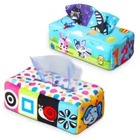 Intelligence toys Montessori Tissue Box Sensory Toys For Babies 6 12 Months Pull Baby Game Development
