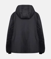 Mens Downs Woolrich Luxury Jacket Wool Silk Hooded Down Jacket Leisure Multi-pocket Wears Outside