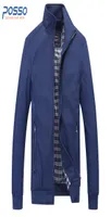 Autumn blue bomber jacket men thin winter jacket for men waterproof fall casual plus size long sleeve winter coat7235766