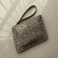 brand designer clutch bags wristlets Christmas stars wallets shining glitter sparkle coin purses card Holders for women 2 colors3380