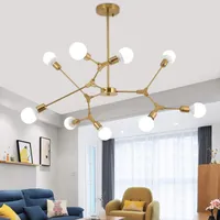 Chandeliers Modern Tree Shape Ceiling Chandelier Creative Design Lamp Decor Pendant For Living Room Bedroom Kitcherchandelier