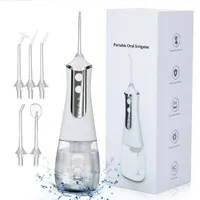 Other Oral Hygiene Powerful Irrigator for Teeth Electric Portable Dental Water Flosser Jet Nozzles Whiten Floss Cleaning Drop 230324