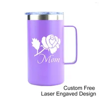 Mugs Gifts For Mom From Daughter Son Kids Engraved Tumbler Coffee Mug Cup Mama Gift Ideas Mother's Day