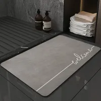 Carpet Super Absorbent Bath Mat Quick Drying Shower Non Slip Diatom Mud Floor s Kitchen Entrance Door s room 230324