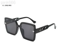 Sunglasses designer Spring 2023 New Fashion Cut-out Fourleaf CEVF