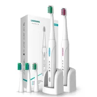 SN901 Ultrasonic Sonic Electric Toothbrush Rechargeable Tooth Brushes With 4 Pcs Replacement Heads 2 Minutes Timer Brush203v