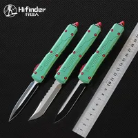 Hifinder D2 Blade 6061-T6 Алюминиевая ручка для кемпинга выживание на открытом воздухе EDC Hunt Tactical Tool Ужин кухонный нож 314c