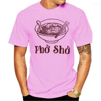 Camicie da uomo camisa dos homens de ann arbor co. pho sho cozinha vietnam chef foodie cozinhar alimentos umori 2023 t-shirt das mulheres