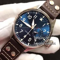 2021 New Top Quality Luxury Wristwatch Big Pilot Midnight 4 color Dial Automatic Men's Watch 46MM Mens Watch Watches327F