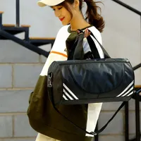 Duffel Bags Unisex Travel Bag Handbag Large Capacity Beach Shoulder Taekwondo Sport Duffle Nylon Folding Trip Casual Handbags