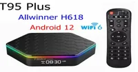 T95Z Plus Android 12 TV BOX RGB Light 6K Ultra HD 24G5G Wifi6 4GB 32GB 64GB Allwinner H618 Quad Core BT50 HDR 10 Settop Box4237764