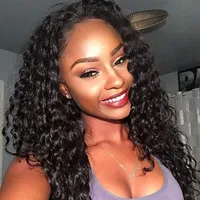 360 lace frontal wig Curly Human Hair Wigs For Black Women Pre Plucked Hairline with baby hair Brazilian Remy Hair1882