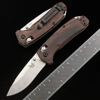 Benchmade 15031-2 Hunt North Fork AXIS Folding Knife 2 97 S30V Blade Stabilized Wood Handles Outdoor Camping Hunting Pocket330f