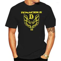 Camisetas masculinas Camiseta 2023 T-shirt algodão com logotipo jxk women tenacious d (1)