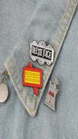Beetlejuice Enamel Pin Thriller comedy badge brooch Lapel pin Denim Jeans shirt bag Gothic Punk Movie Jewelry Gift for friends6934265