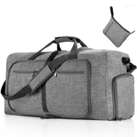 Duffel Bags Large Capacity Travel Bag 85L Shoulder Sports Women Waterproof Oxford Foldable Big Men Fitness Luggage