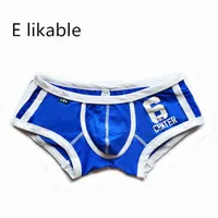 E likable new Four Seasons letters printed cotton men's underwear comfortable breathable fashion sexy low-waist pants G220419241v