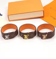 3 Colors Modern Unisex Bracelets Fashion Adjustable Pattern Men Women Bangles Birthday Gift for Couple Leather Bracelet5521271