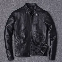 남성용 가죽 가짜 코로 플러스 가을 품질 코트 100 옷 진짜 코트 카우 히드 크기 정품 재킷 남자 230324