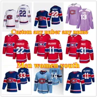 Canadiens 2022-23 Reverse Retro Hockey Jerseys Montreals Sean Monahan Juraj Slafkovsky Nick Suzuki Xhekaj Cole Caufield Brendan Gallagher An