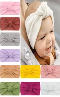 Baby Girl Handmade Headbands Newborn Infant Toddler Stretchy Headband Bow Elastics Hairbands Turban Children Hair Accessories 4212377