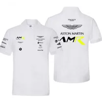 Polo del Equipo Aston Martin de F1 One Camiseta WEC Vettel Para Dyrygent Top Deportivo Nieformalny Ropa de Viaje al Air