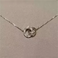 fashion necklace jewelry men women double ring full cz two rows diamond octagonal screw cap couple gift332e