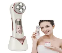 EMS MicroCurrent Vibration Skin Care Tighten Lifting Facial LED Pon Radio Frequency Wrinkle Removal Beauty Massager Machine8334047