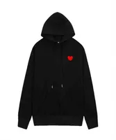 Men039s Hoodies Sweatshirts 21s Designer Play Commes Jumpers Des Garcons Letter Embroidery Long Sleeve Pullover Women Red Heart3582711