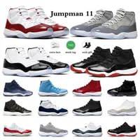 2023 for men women basketball shoes 11s Jumpman 11 mens sneakers Cherry Cool Grey Concord Bred Pure Violet 25th Anniversary 72-10 Low men women sports trainers