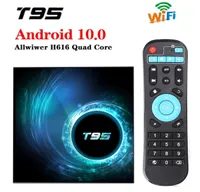 T95 Android 100 TV Box H616 Quad Core 4GB32GB Support 24G Wifi 6K Caja de tv android PK X96 Air A95XF36036888