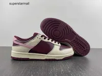 Women Dunks Low Valentines Day Running Shoes Men Outdoor Sport Sneakers Pale Ivory Medium Soft Pink Night Maroon With
