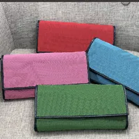 2021 Fashion Men Women Wallets Bags Designers Canvas Wallet Zipper Cards Purse Lady Hold Bag Calfskin Leather Womens Handbags with172I