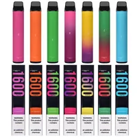 XXL PLUS 1600 800 Puffs Disposable Vapes Pen E Cigarette 5% Strength Pre-filled Vapors E-Cigarettes Portable System Starter Kits