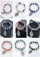 Palm devil039s eyes Beaded Bracelet popular in Europe and America GSFB358 mix order 20 pieces a lot Charm Bracelets2858074