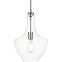 Sienna Kitchen Pendant Swivel Adapter for Level or Sloped Modern Farmhouse Decor Hanging LED Ceiling Lights Fixture, Glass Shade