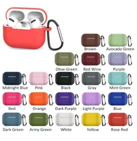 NEW Headset Accessories Silicone Cases For Apple  Pro airpod 3 Protective Bluetooth Earphone Wireless Cover Charging case9922109