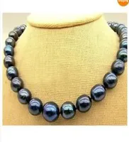 Buy Pearls Jewelry REAL REAL TAHITIAN BLACK 1112MM PEARL NECKLACE 19inches1386505