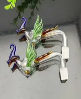 Classic Colored Phoenix Glass Burning Pot Glass Bongs Oil Burner Pipes Water Pipes Oil Rigs Smoking 8653324